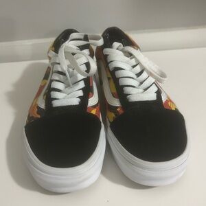 Old School Pop Camo Vans